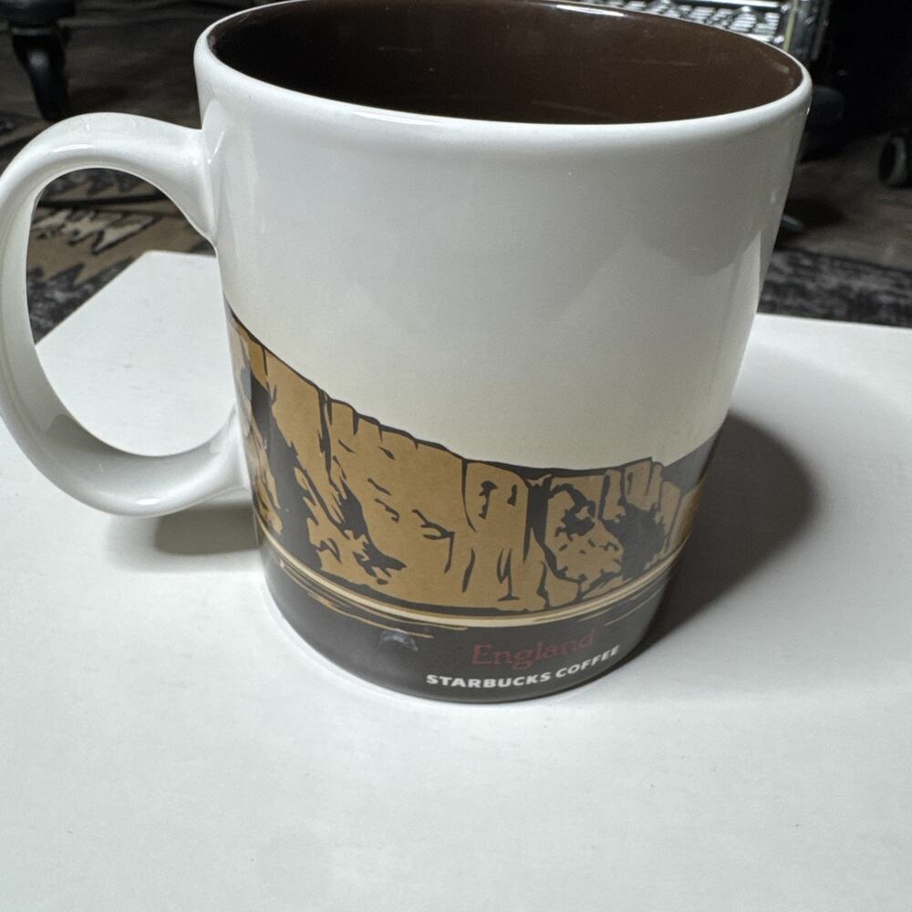 Starbucks England Global Icon City Shakespeare Coffee Mug Cup 16oz 2013 - Picture 3 of 6